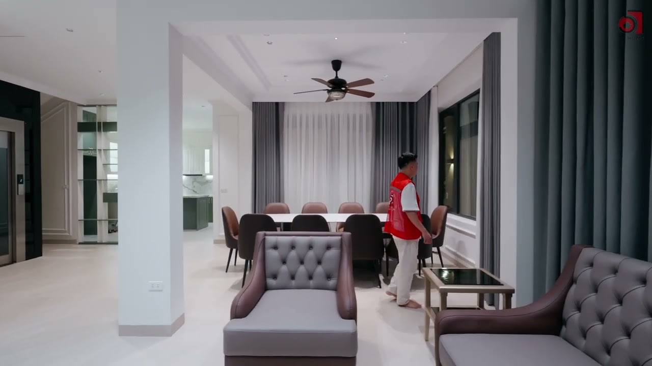 Biệt thự kết hợp nột thất hiện đại + tân cổ điển l Thi công trọn gói 5T HOME l 0971.777.555