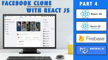 Part 4: Facebook Clone with React Js and React Context API || Material UI || #facebookclone