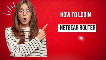 How to login NETGEAR router
