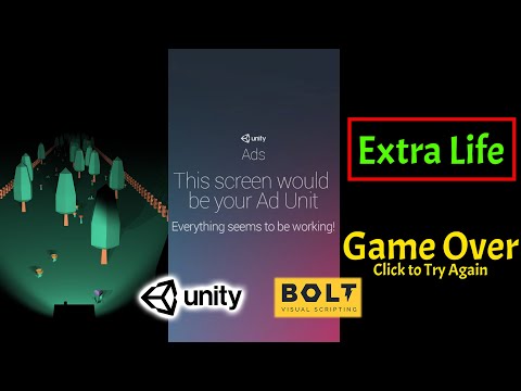 Unity-Bolt: Extra Life with Rewarded Video Ad - Bolt Tutorial