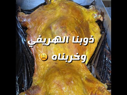 تذويب خروف بفرن صبا من سناب ابو مشاري