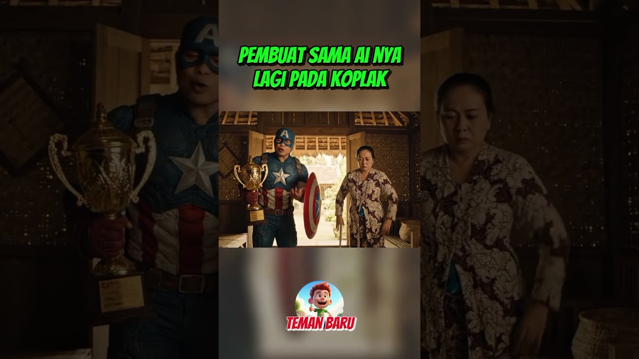 Video lucu AI si Kapten emang koplak. 