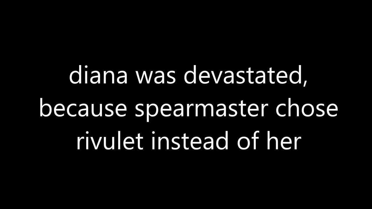 How to pronounce diana was devastated, because spearmaster chose