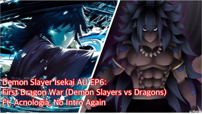 Demon Slayer Isekai AU EP45: Dragon Festival Arc Pt3, An awkward  Confrontation (Giyu vs Zirconis) 