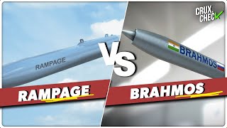 India Inducts Israeli Rampage Missile | How Does It Compare To Partly Russian BrahMoS Missile?
