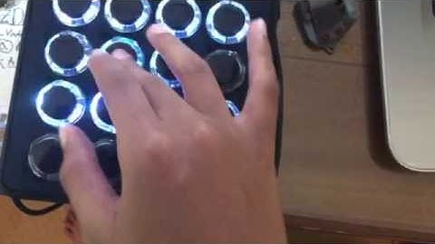 MIDI fighter 3D video