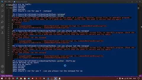 How to create a Desktop Assistant using Python(For Beginners)