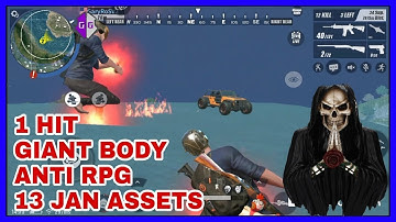 1HIT + GIANT BODY ASSETS 13JAN RulesofSurvival (RoS) + SCRIPT WALLHACK/NO GRASS credit Pi B.O GAMING