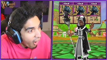 Wizard101 Max (160) Storm PvP: *NEW* Catalan Spamming DEATH Wizard!