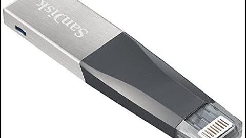 How to use IXpand mini flash drive for IOS?