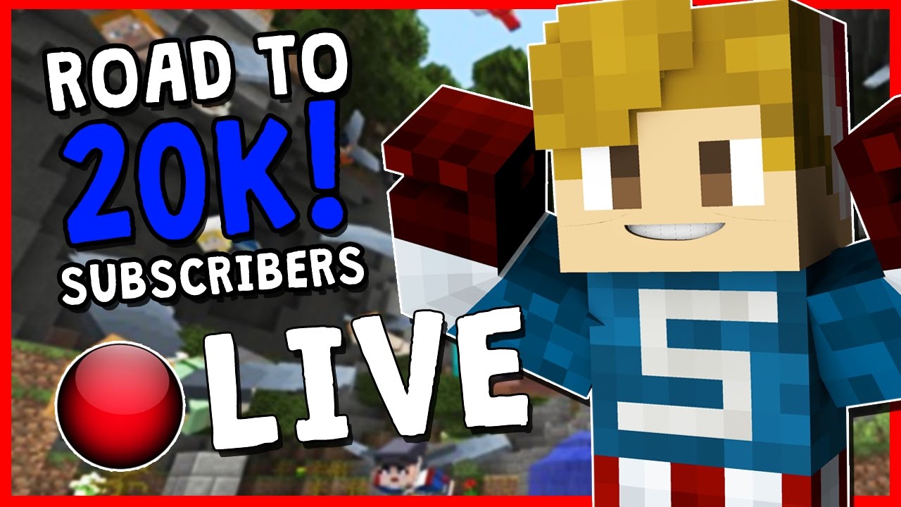 Road To 20k Subscribers Minecraft Livestream With Nettyplays Minecraftvideos Tv - minecraft videos roblox live stream come join roadto20k Road To 20k Subscribers Minecraft Livestream With Nettyplays Minecraftvideos Tv - roblox live stream come join roadto20k