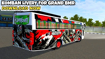 Grand Bmr Bus Mod In Bus Simulator Indonesia - Bussid Bus Mod - Bussid Car Mod - BUSSID