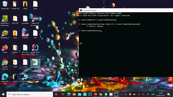 How to Copy Files Using Command Prompt