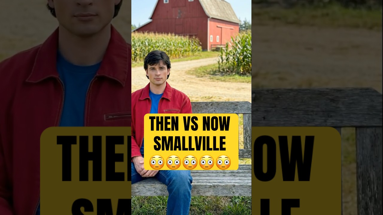 SmallVille Member cast THEN NOW 😳