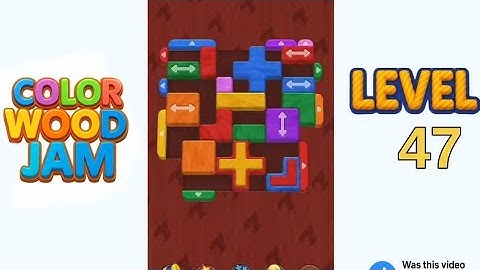 Color Wood Jam Level 47 Walkthrough Solution
