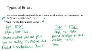 Notes 4 1B Types of Errors