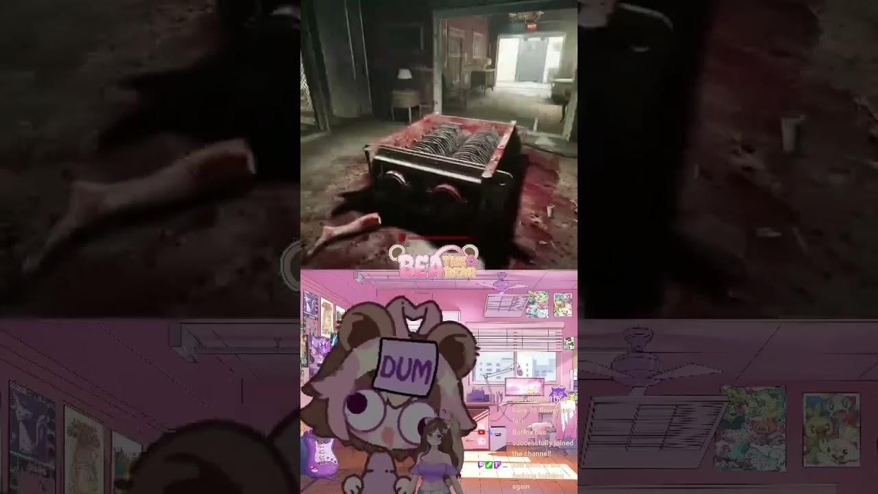Into the meat grinder!  #vtuber #vtuberclips #outlasttrials