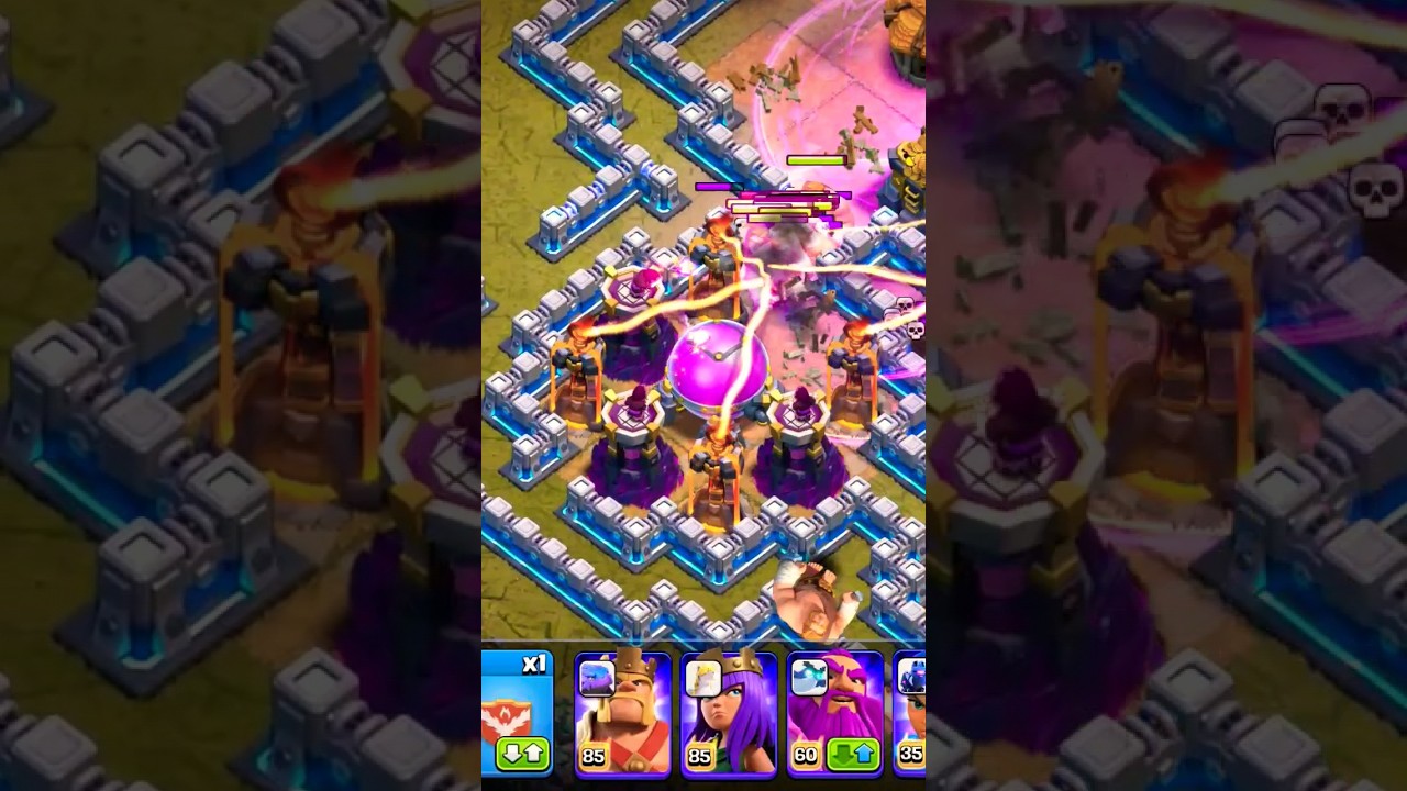 Super Giant vs Wizard Tower+Inferno 
