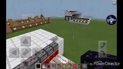 Passcode Door V2, way more complicated/advanced, MCPE Redstone Creation!