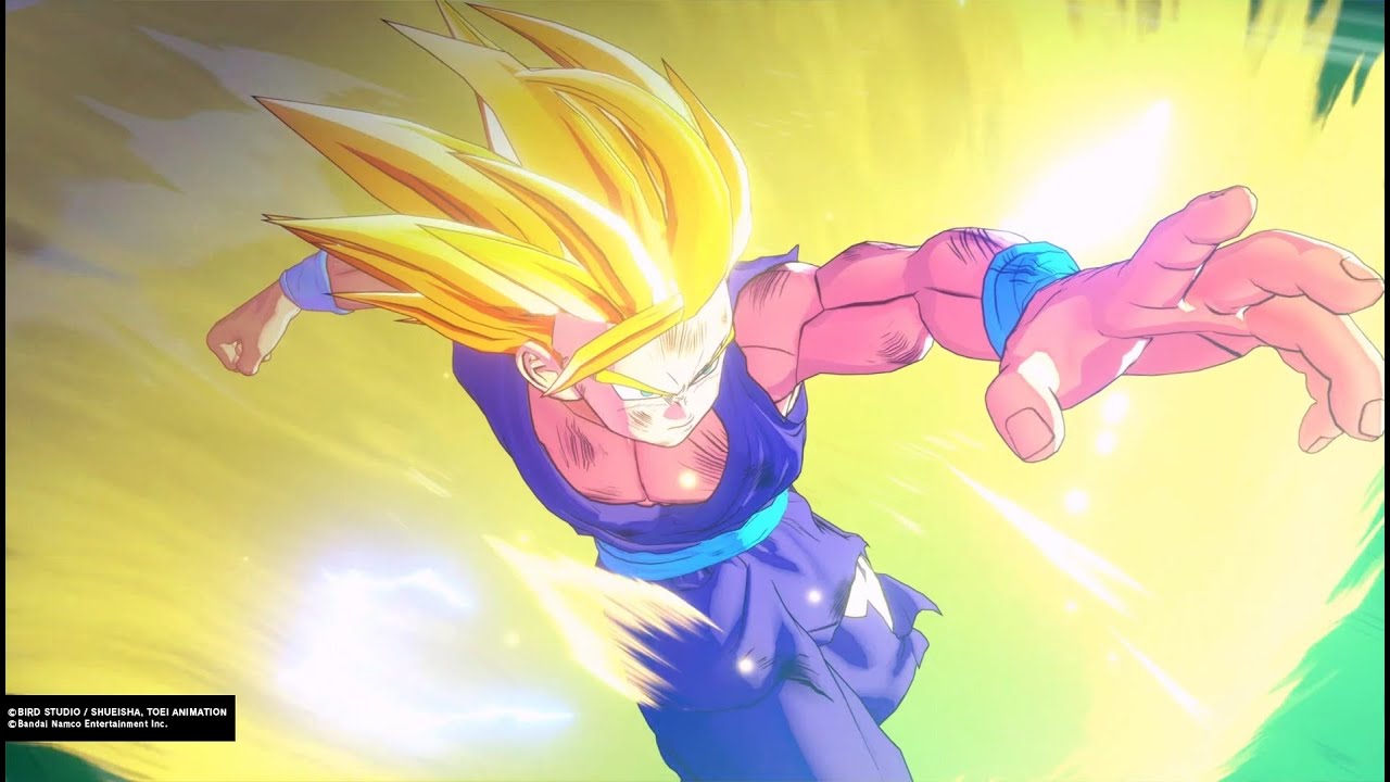 드래곤볼 Z 카카로트 인조인간편 #15 손오공,베지터,트랭크스 vs 셀 주니어 X3 그리고 16호의 희생으로 손오반 초사이어인2 각성