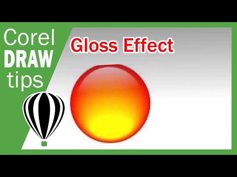 Gloss Effect in CorelDraw