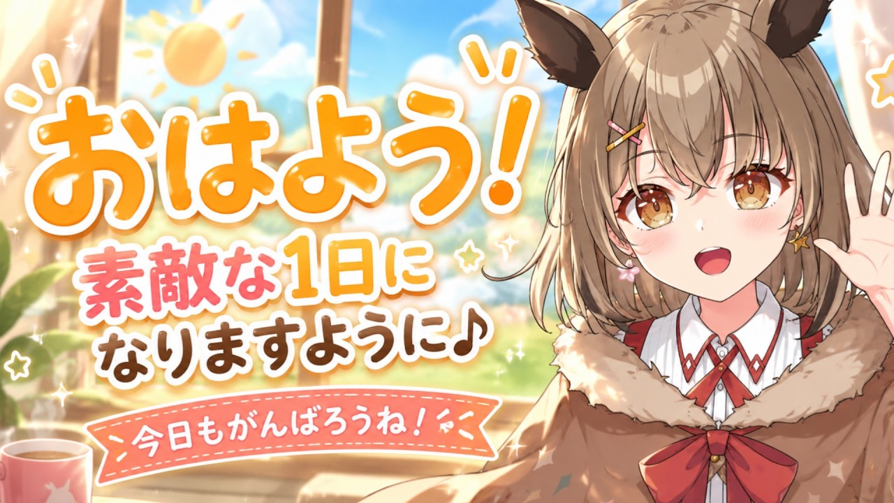 JP/EN/ES subs【雑談】おはよう