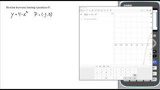 Matematik 5000+ 3bc Uppgift 2140 a GeoGebra för reviderad ämnesplan 2021 v3