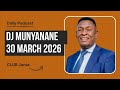 DJ MUNYANANE WAVUMBULUTSA ZINSISI 30 MARCH 2026 DJ MUNYANANE WAVUMBULUTSA ZINSISI 30 MARCH 2026
