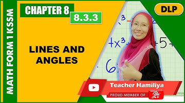 8.3.3 LINES AND ANGLES #MATHEMATICS #FORM1#AkademiYoutuber#kitabantukita