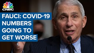 Covid numbers are stunning and it's going to get worse: Dr. Anthony Fauci