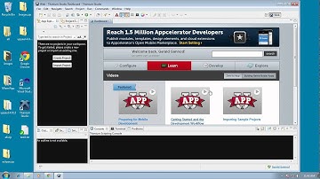 Installing Titanium Studio and Downloading the Android SDK