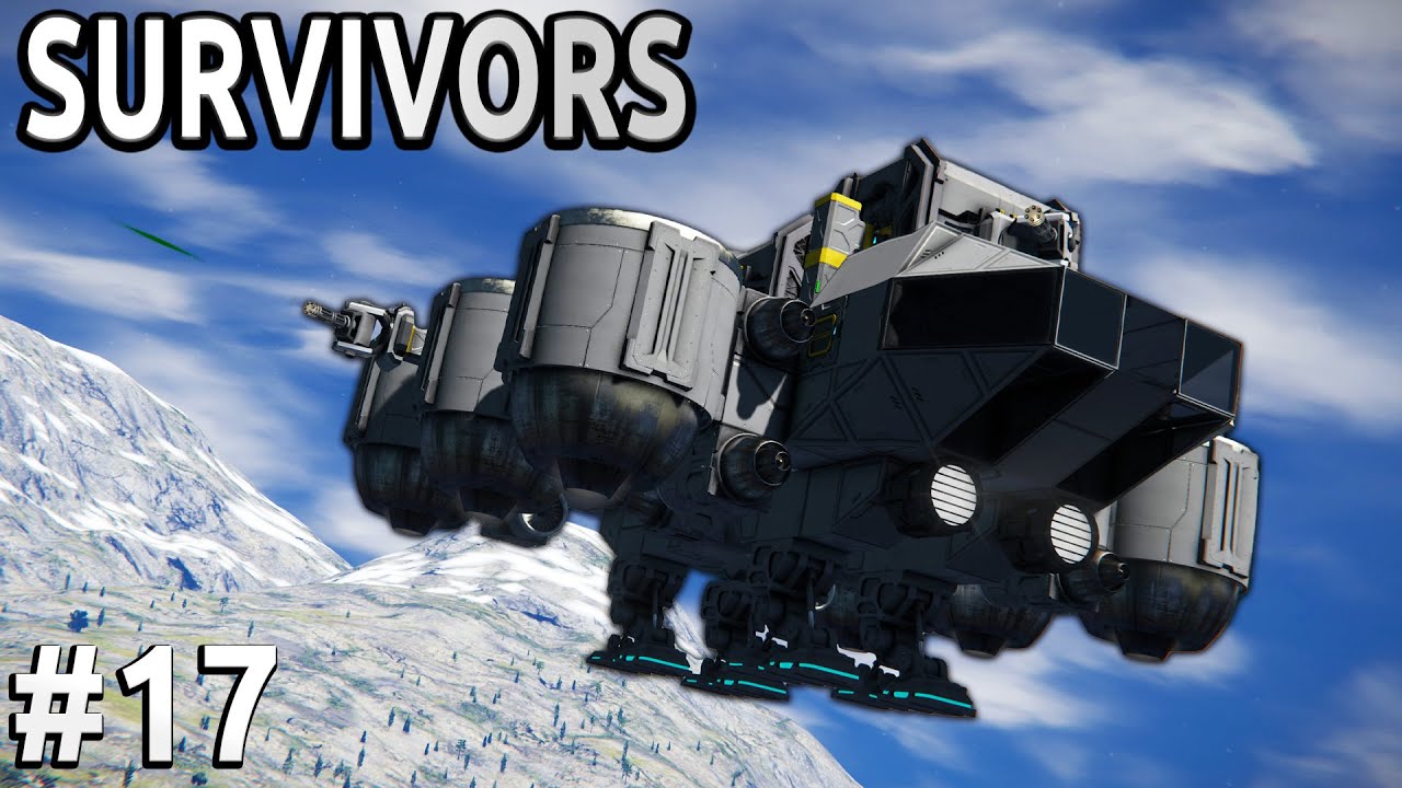 TAKING OFF, Finally! - Space Engineers - Survivors - Ep #17 - YouTube