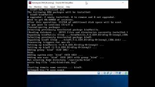 Konfigurasi DNS Server dengan Virtalboxx Debian 5 [ CLI ] - Jarkom Smartkid