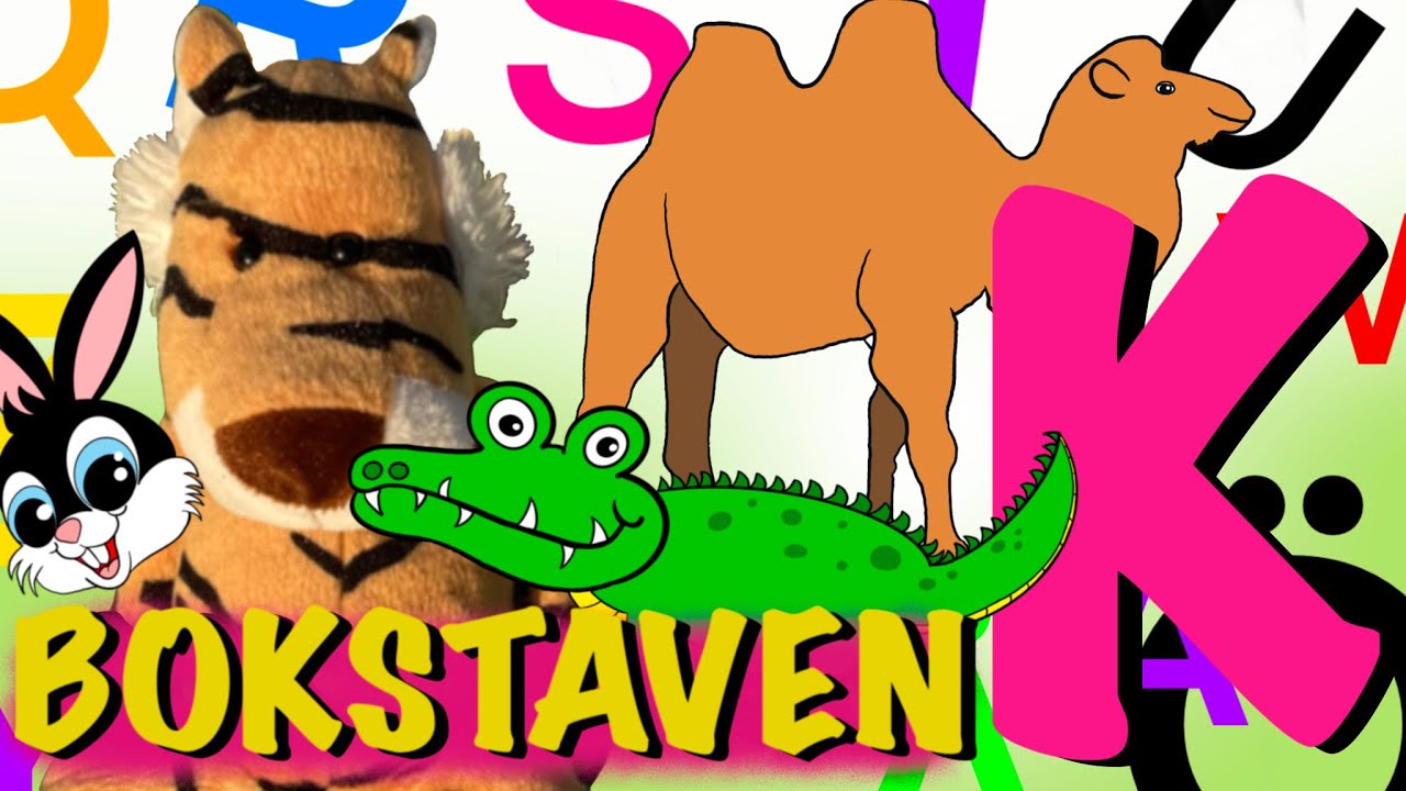 Bokstaven K - Lär dig bokstäver och alfabetet