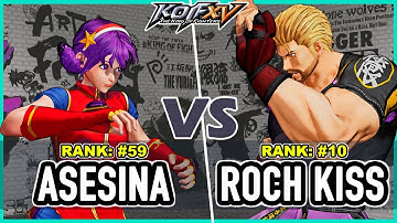 KOF XV 🔥 Shermie Asesina (Athena/Leona/Shermie) vs Roch Kiss (Isla/B.Jenet/Ryo) 🔥 Steam