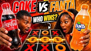 Tic Tac Toe Game with Fanta and Coke #tictactoegame screenshot 5