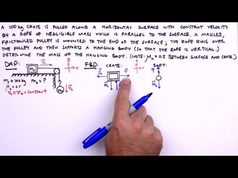 How to Solve a Pulley Problem with Friction