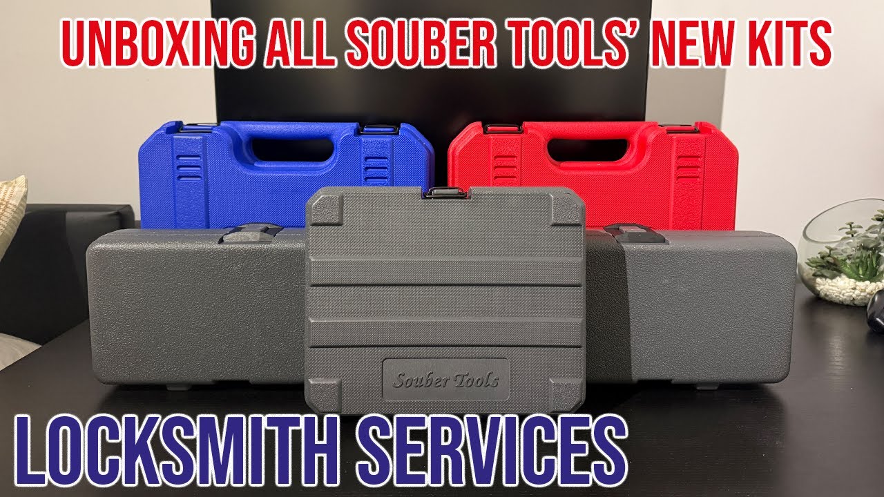 Распаковка новых наборов инструментов Souber Tools — услуги слесаря