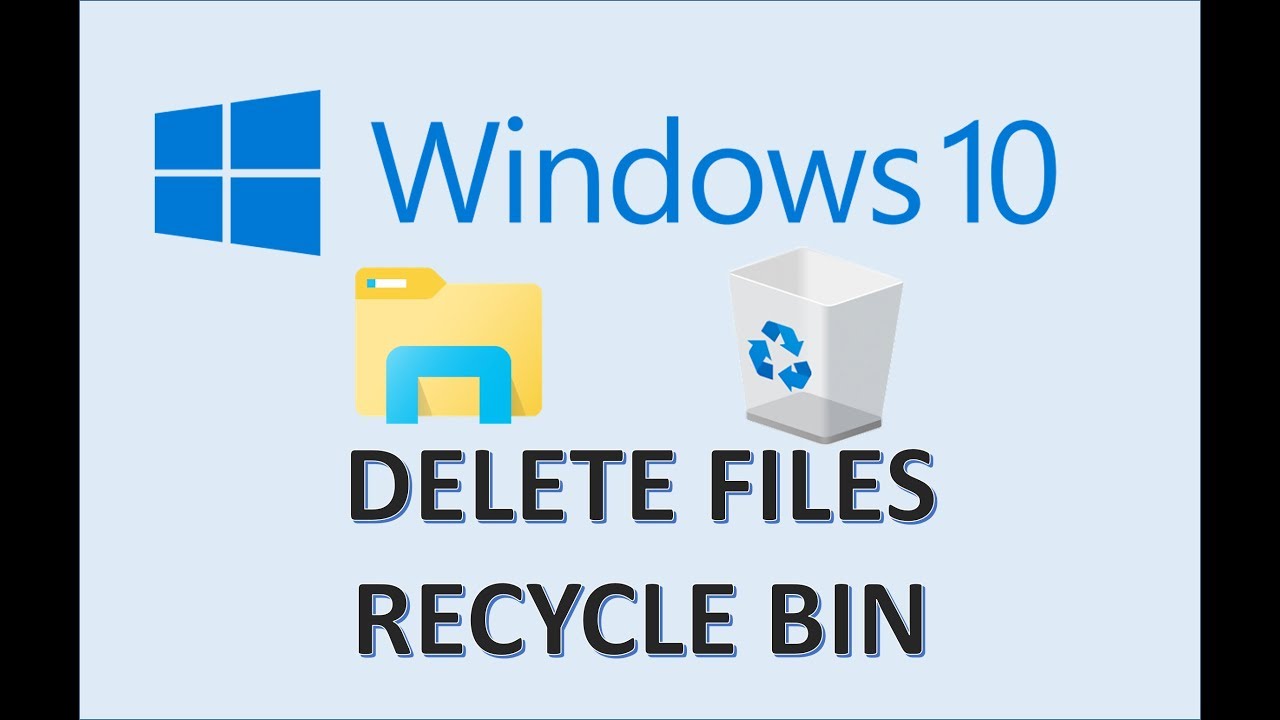 Computer Fundamentals Delete Restore Files Permanently Remove