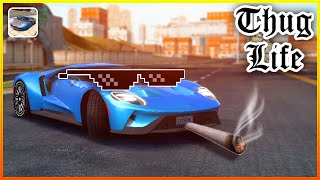 Extreme Car Driving Simulator 2021 - Ford GT | Thug Life Complition | Part - 3 screenshot 5