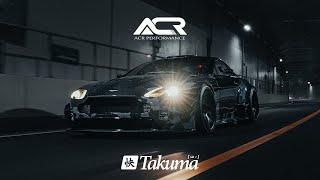 ACR Aston Martin Vantage Night cruise in Tokyo | 4K