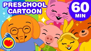 Best Songs & Cartoons Kids Songs Plim Plim - The Kindness Hero 60 Min