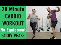 At Home Cardio & Abs -20 Minutes - No Equipment Needed @ACHV PEAK
