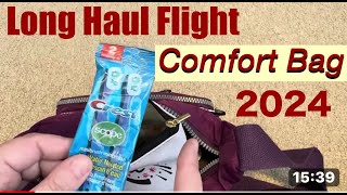 Long Haul Flight Comfort Bag