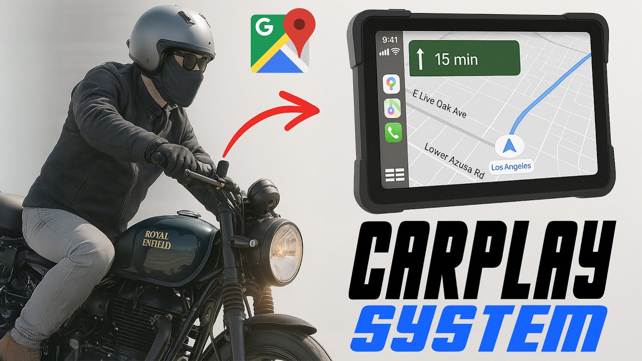 NEW Motorbike LAMTTO 7 inch Carplay Device