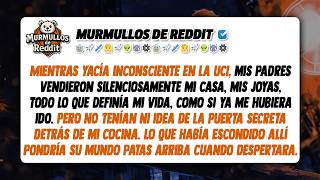 Detrás de mi cocina: una puerta secreta. Mientras estaba en la UCI, mis padres lo vendieron todo...