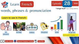 🇫🇷 #28 | Learn French Words for Beginners: Vocab, Phrases & Pronunciation screenshot 2