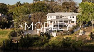 A Private Riverfront Estate Designed for Expansive Family Living