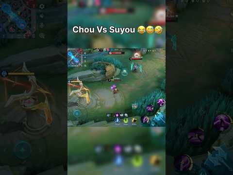 Chou Vs Suyou 😂😅🤣 #shorts #mlbb #funny #mobilelegends #mobilelegendsbangbang