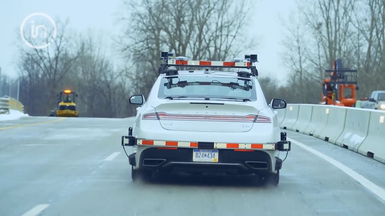 A Drive on the American Center for Mobility Highway Loop
